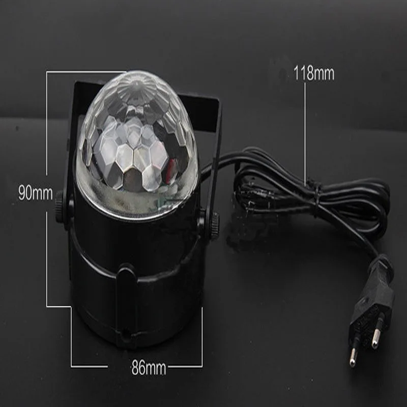 

Disco Lights Rotating Ball Lights RGB LED Stage Lights For Disco Party BarChristmas Home KTV Xmas Wedding + Remote Control