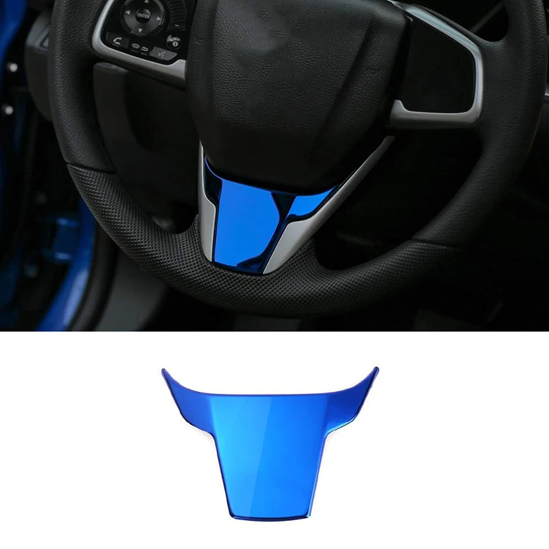 

Рулевое колесо крышка внутренняя отделка приборной панели для 10Th Gen Honda Civic 2020 2019 2018 2017 2016, синий