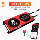 Батарея 20S 60V Smart Bluetooth bms 18650 lifepo4 100A 120A для перезаряжаемой литий-ионной батареи bluetooth NTC 485 CAN