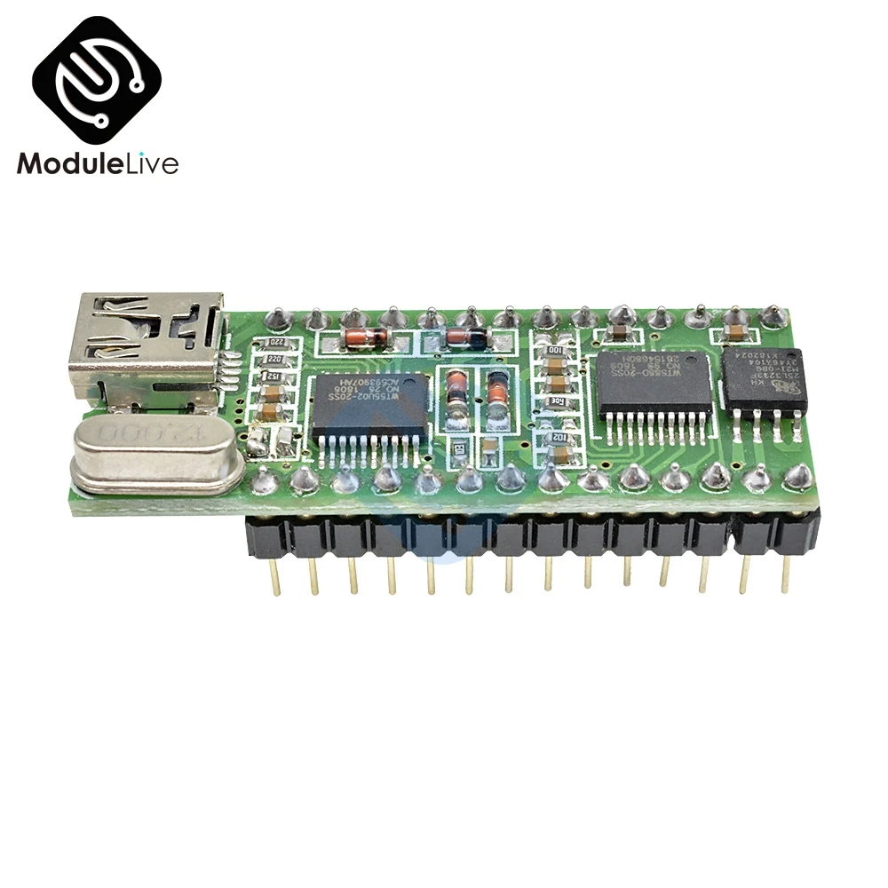WT588D-U Voice Control Board WT588D-U-32M 5V Mini USB Interface Sound Controller Module 32M DC 2.8V 5.5V DAC PWM WAV Output | Инструменты