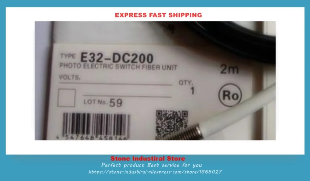 5 шт./лот E32-DC200 E32-ZD200 E32-TC200 E32-ZT200 E32-DC200E E32-ZD200E E32-TC200E E32-ZT200E волоконно-оптический Сенсор на