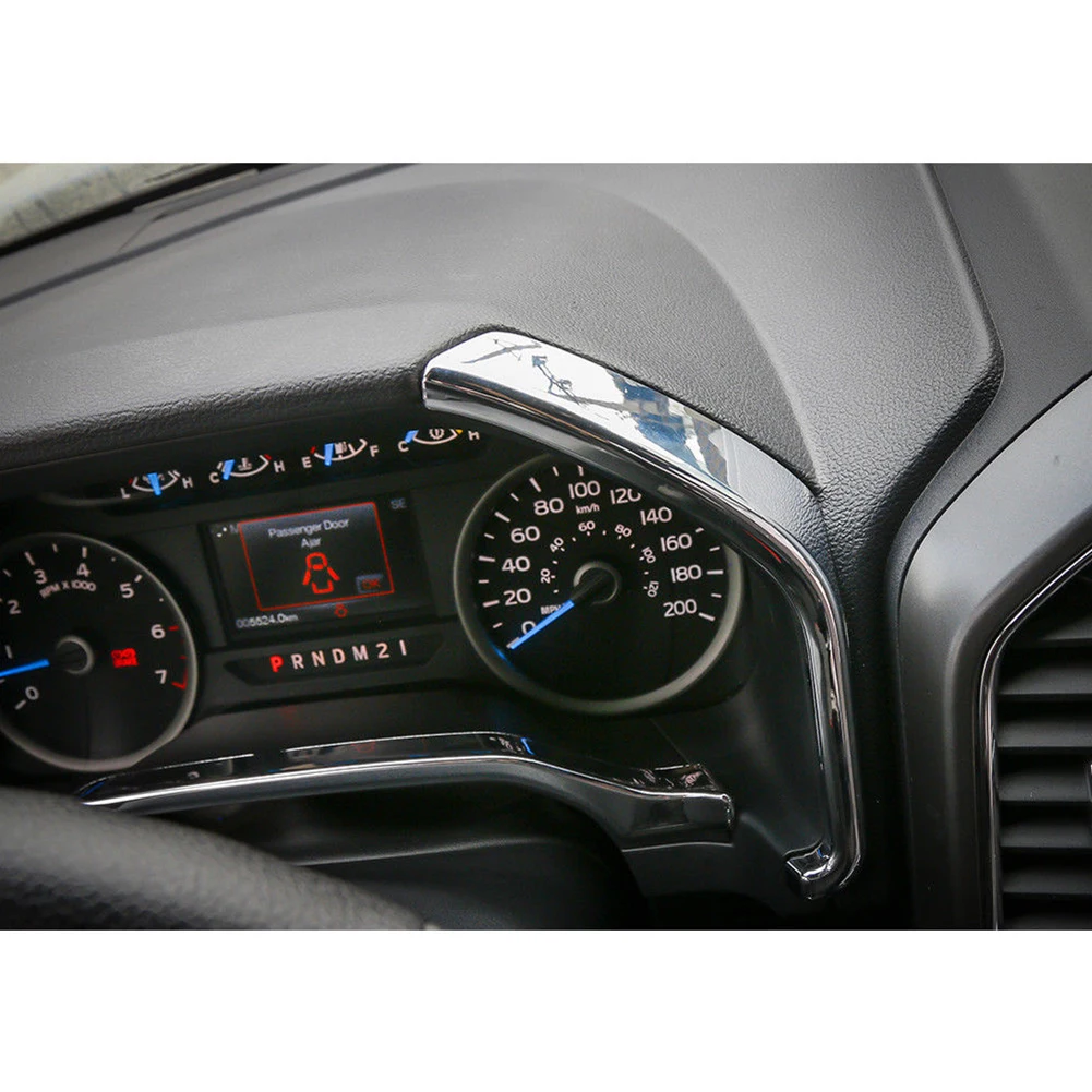 

Accessories Chrome Cover For Ford F150 2015+ Strip Durable Great Brand New