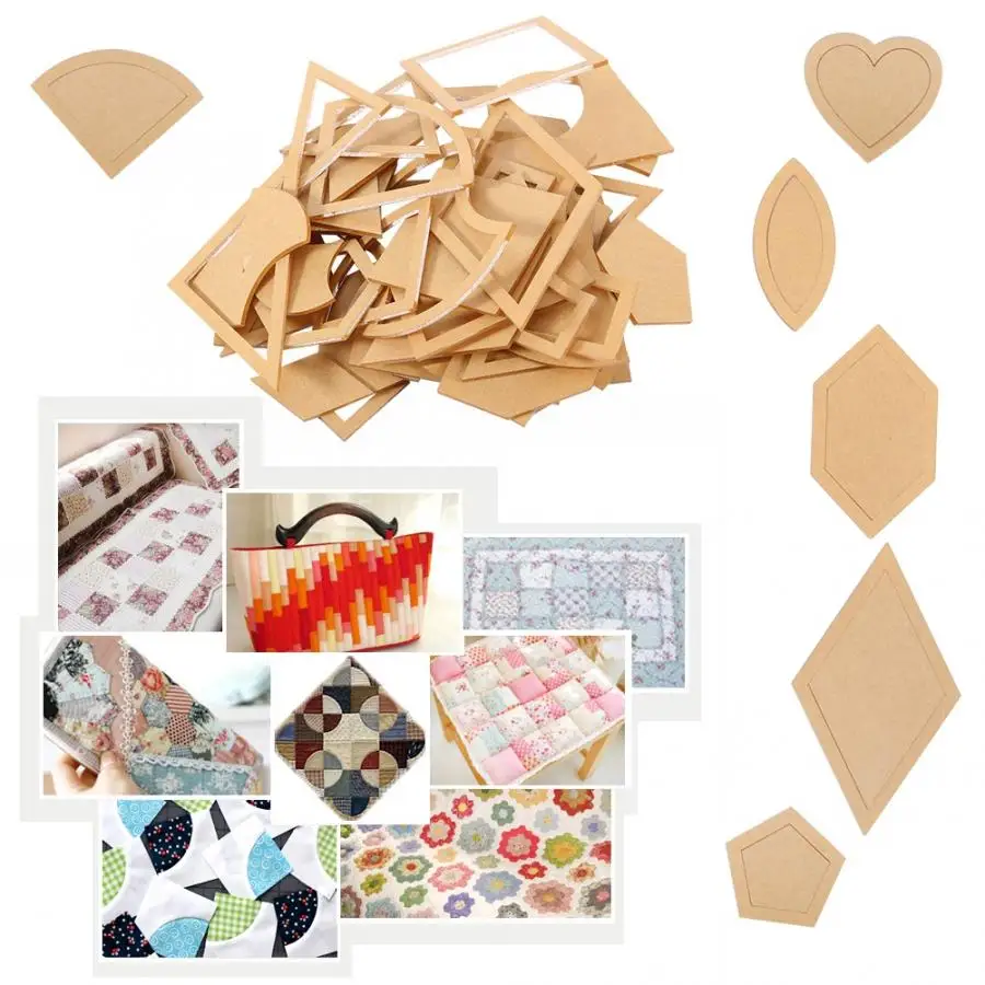 54 шт. шаблон для стеганого одеяла многоформенный акриловый трафарет DIY