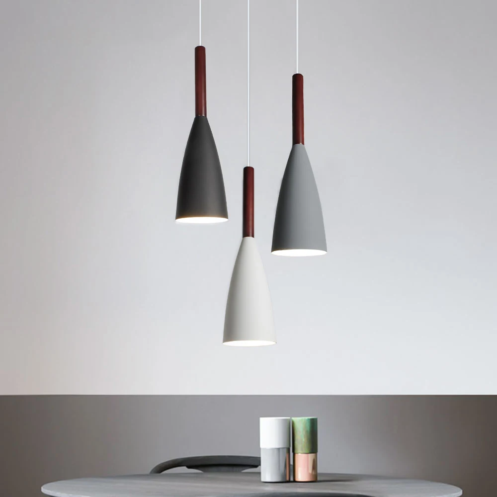 Абажур подвесной светильник современная простая светодиодсветодиодный лампа с