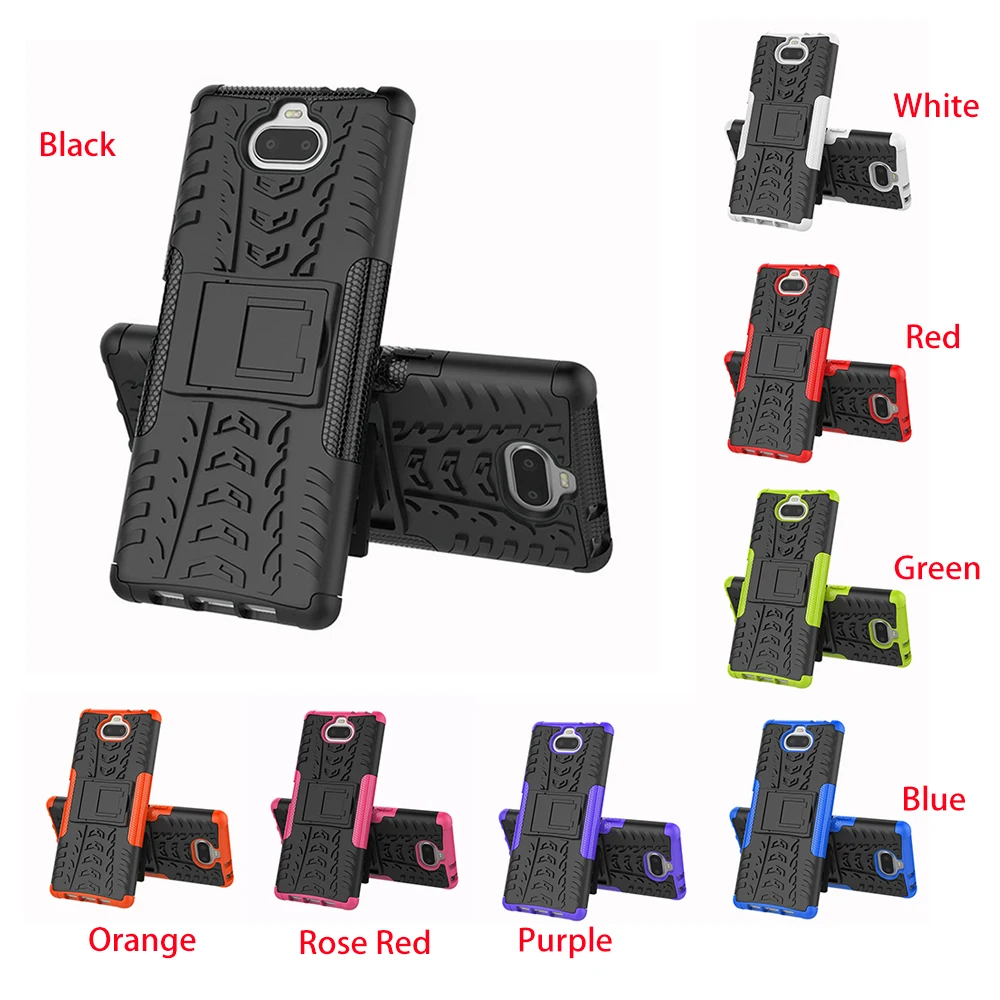 

8 Colors For Sony Xperia 10 Plus Armor Phone Case Protective Cover Anti-scratch Mobile Phones Shockproof Protection
