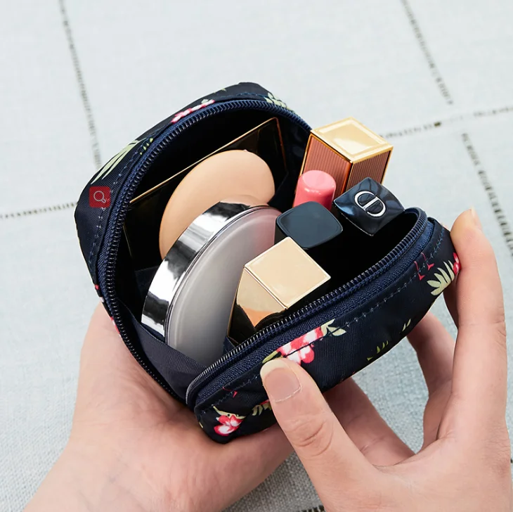 Миниатюрная женская косметичка С КАКТУСОМ дорожная сумка для хранения туалетных