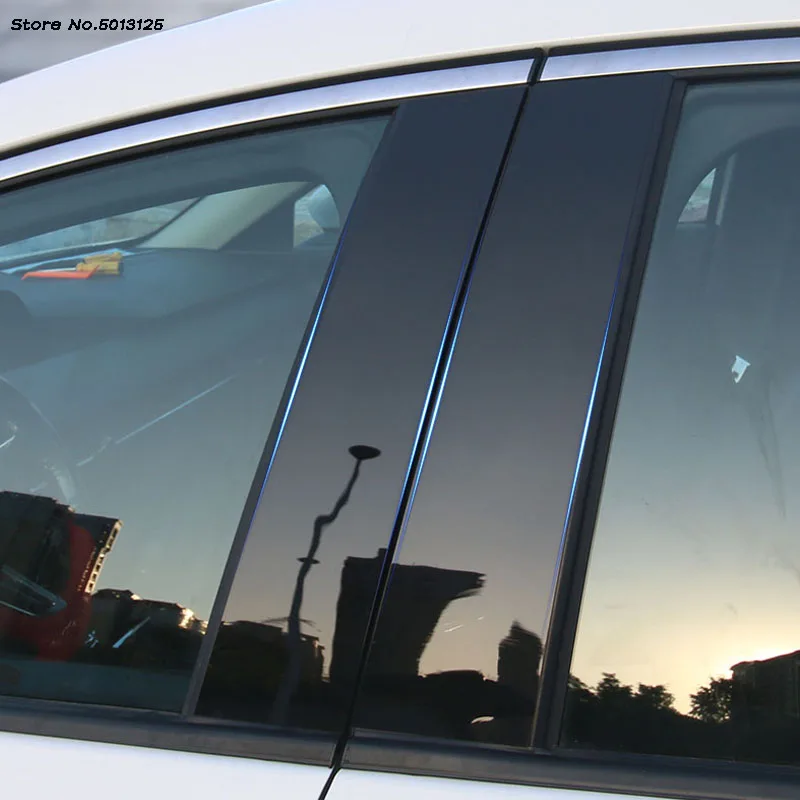 Автомобильный Поликарбонат средняя Колонка для двери и окна декоративная