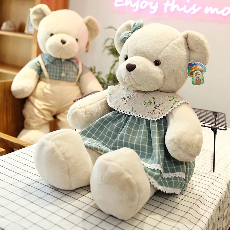 

Factory Direct Sales Hug Bear Plush Toy Doll Pillow Doll Ragdoll Gifts for Children and Girls
