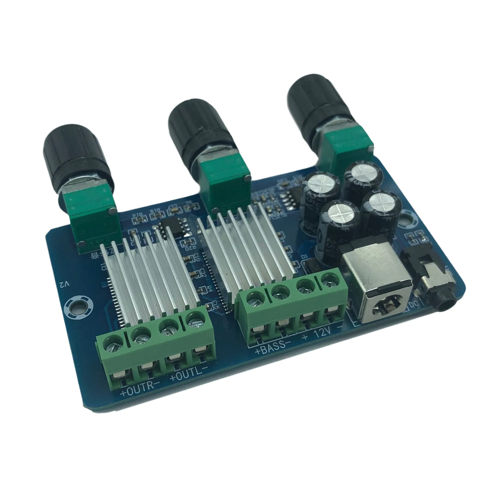 DC12V XH A355 2 1 канальный цифровой аудио усилитель мощности плата сабвуфера