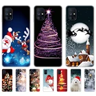 Чехол для Samsung M51, задняя крышка для телефона 6,7 дюйма на зиму, снег, Рождество, Новый год, для Samsung Galaxy M51 GalaxyM51 M 51 m515f, чехол