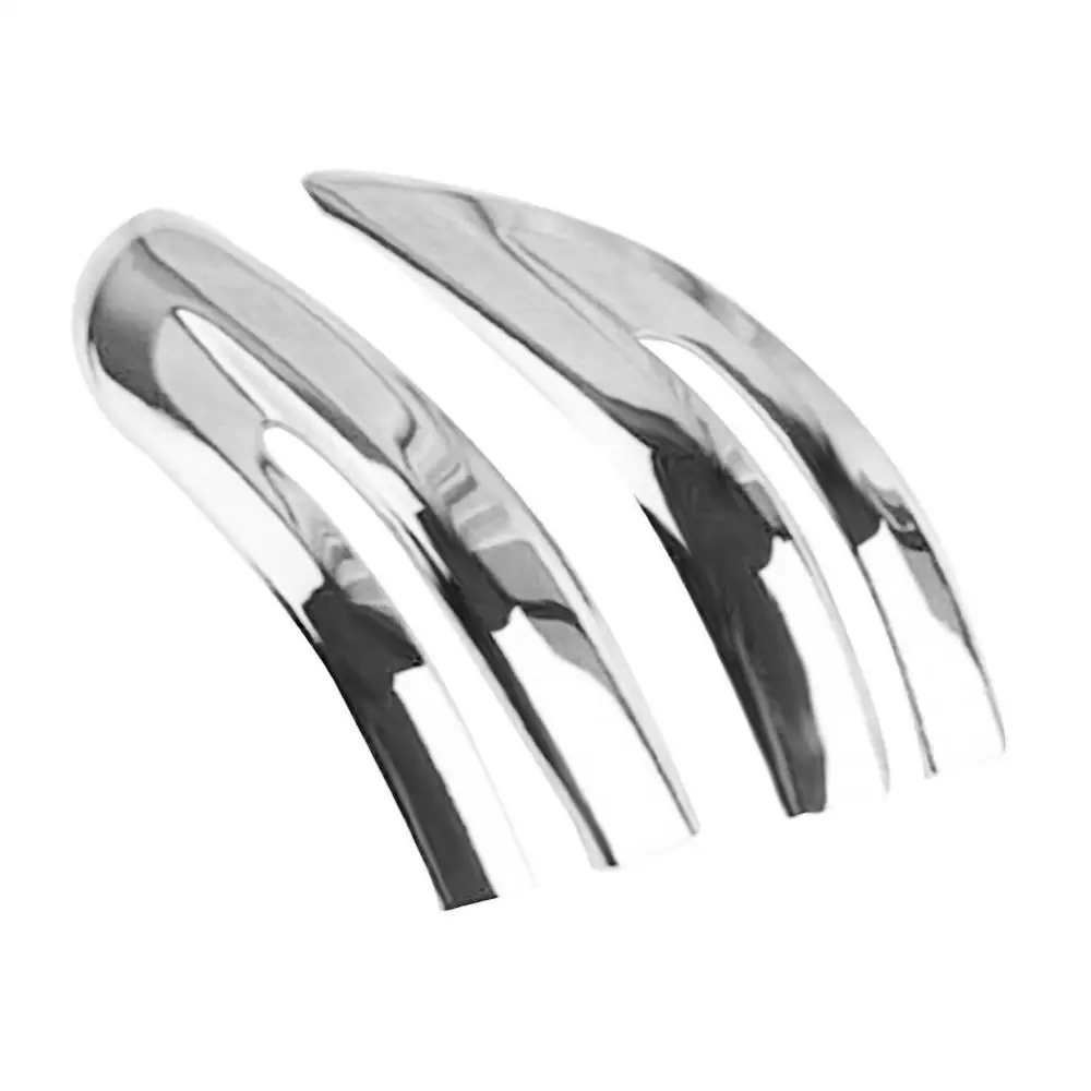 2 шт. хромированная накладка на боковое зеркало заднего вида в полоску для Honda CRV