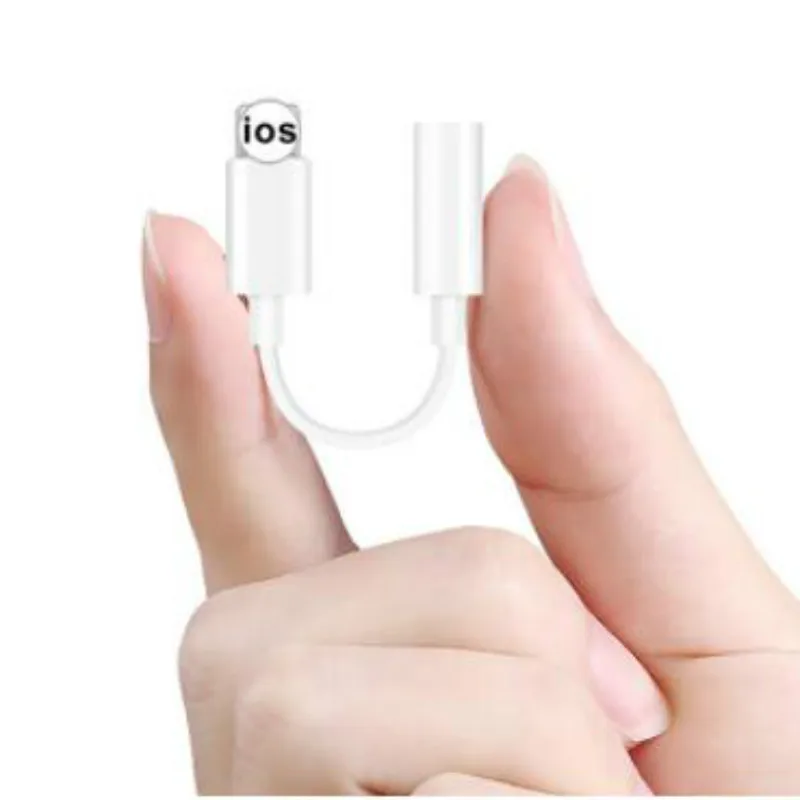 

For iPhone 7 6 8 11 X Earphone AUX Adaptador For Lightning To 3.5mm Female Male Charger Adapter IOS 11 12 13 Headphone Adapter