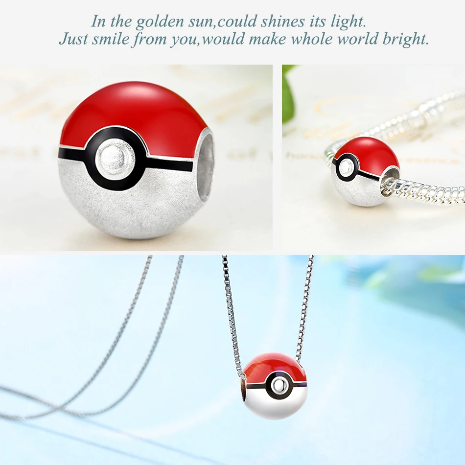 Оригинальный красный Санта Клаус Рождественский Шарм из бисера Стерлинговое