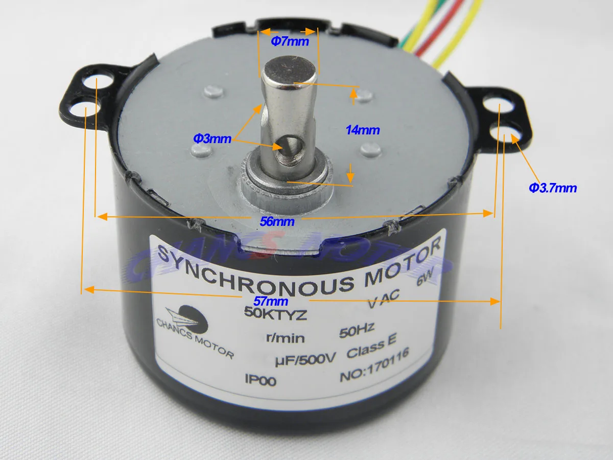 Синхронный моторный инкубатор оборудование 50KTYZ AC 110 в 1-100 об/мин небольшая