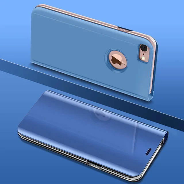 style 2 Роскошный умный зеркальный флип-телефон чехол для iphone 6 6S 7 8 iphone h и 6 6S 7 8 Plus и iphone X XS XR XSMAX FUNDA - Цвет: style 2