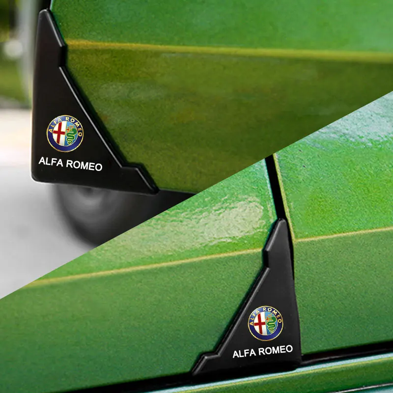 2 шт. Защитная Наклейка на углы двери автомобиля защита от столкновений для Volkswagen