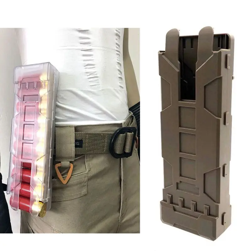 Tactical Reload Magazine Pouch 10 Rounds 12 Gauge Ammo Shells Shotgun Bag Military Airsoft Hunting Gun Case Accessories | Спорт и