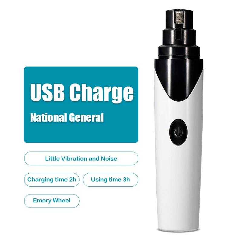 

Pet Grooming Kit USB Rechargeable Pet Nail Grinder Dog Grooming Pet Nail Clipper for Dogs Security Painless Nail Clippers Dog