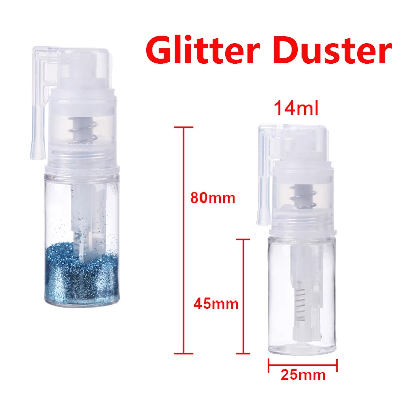 

2 Sizes Glitter Duster Spray Bottle Handmake Tools y Powder Bottles For Adding a Shimmer DIY Crafts Projects Card Making