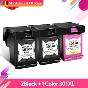 qsyrainbow compatible 301xl ink cartridge replacement for hp 301 xl for hp301 deskjet 1050 2050 3050 2150 3150 1010 1510 free global shipping