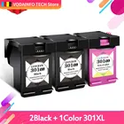 Совместимый с QSYRAINBOW 301XL сменный чернильный картридж для HP 301 XL для hp 301 DeskJet 1050 2050 3050 2150 3150 1010 1510