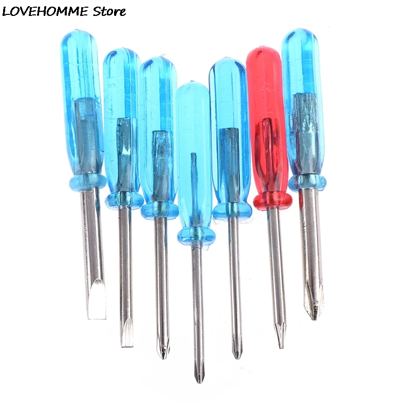 

7pcs 45mm Mini Phillips Slotted Cross Word Head Five-pointed Star Screwdriver For Phone Mobile Phone Laptop Repair Open Tool