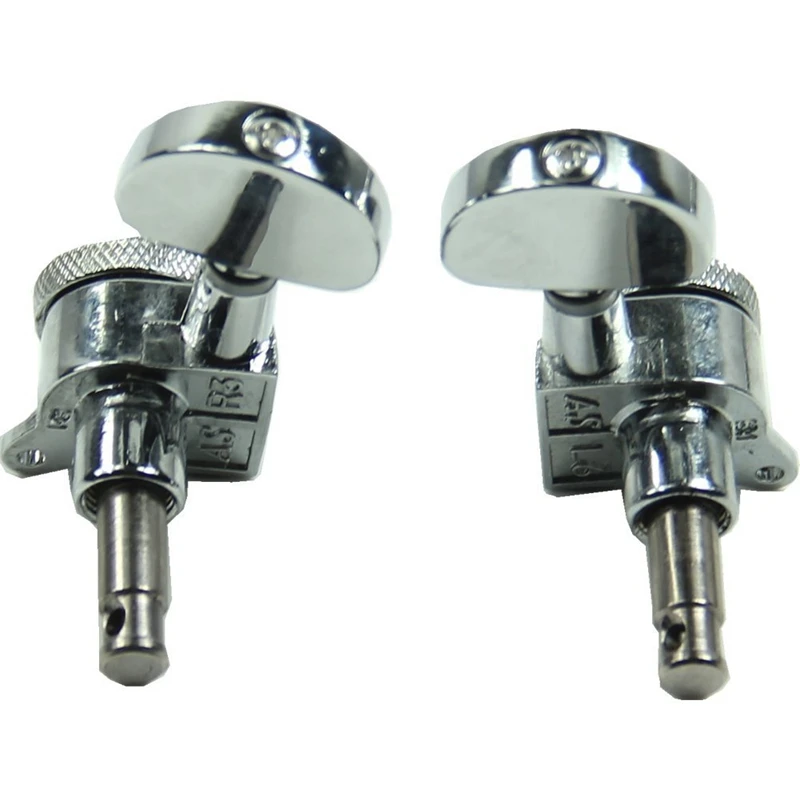 NEW-Silver Chrome Locking Guitar Tuners Pegs tuning Machine Heads 3R3L | Спорт и развлечения