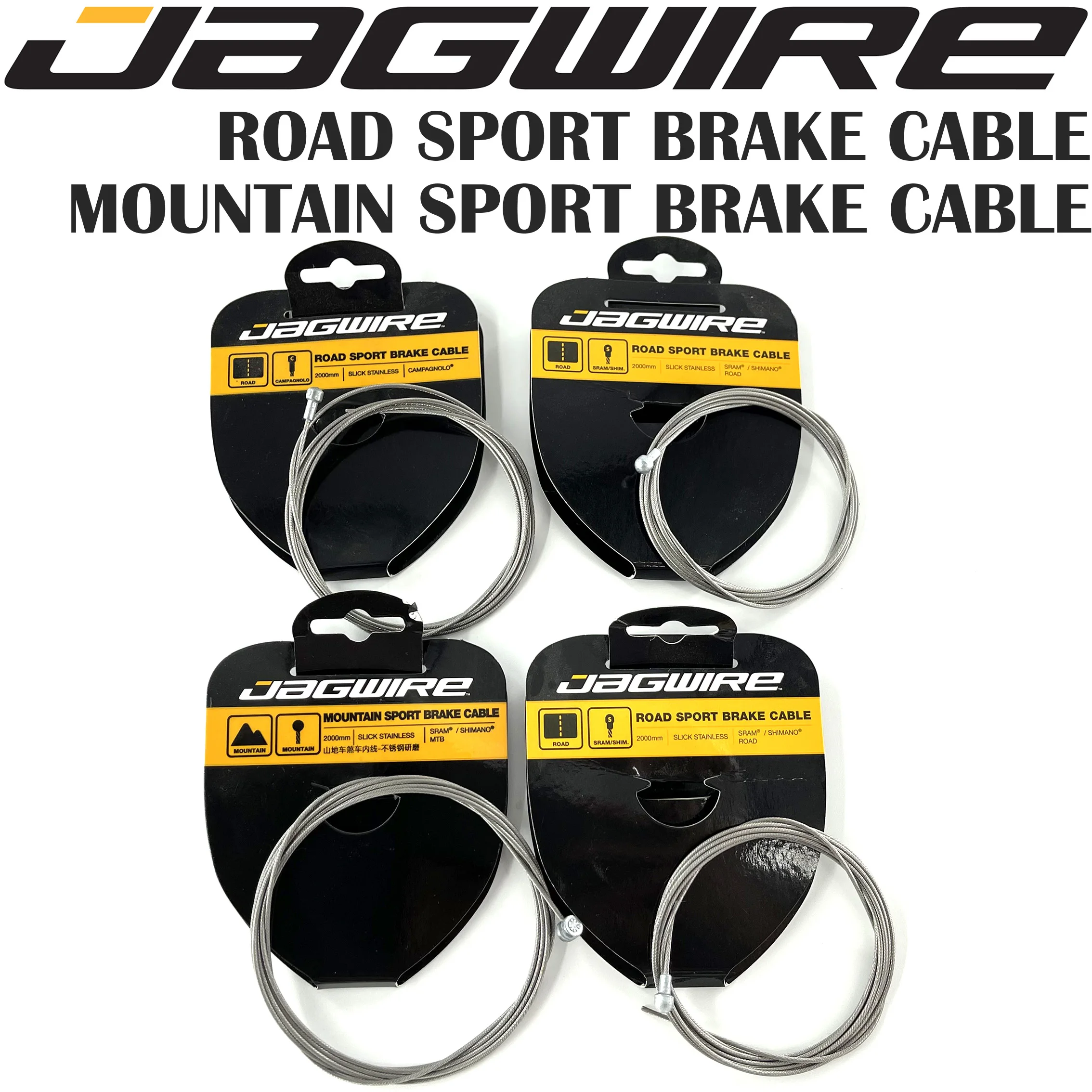 Jagwire дорожный спортивный тормозной кабель Внутренний провод shimano sram mtb road campagnolo