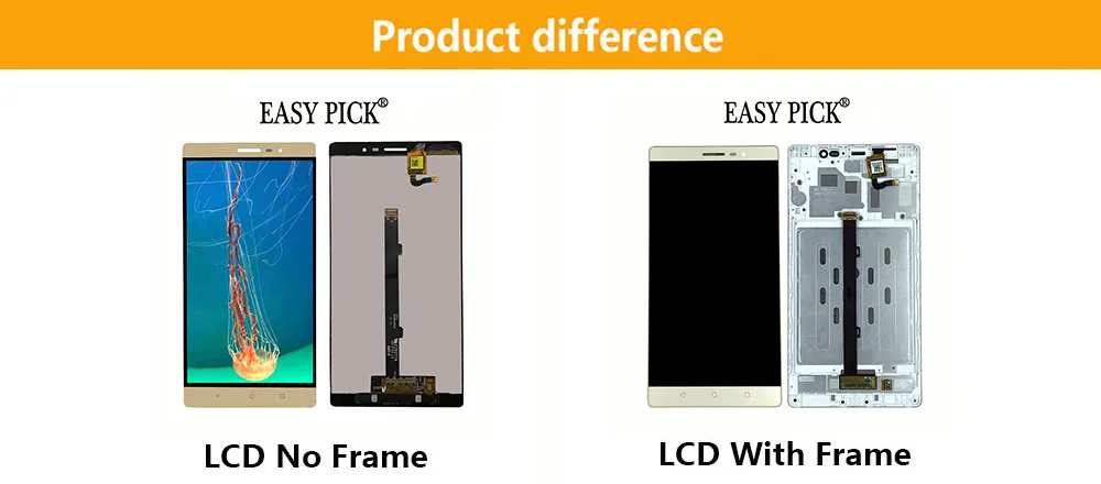 Для lenovo Phab 2 PB2-650Y PB2-650 PB2-650M PB2-650Y ЖК-дисплей Дисплей кодирующий преобразователь сенсорного экрана в сборе Замена