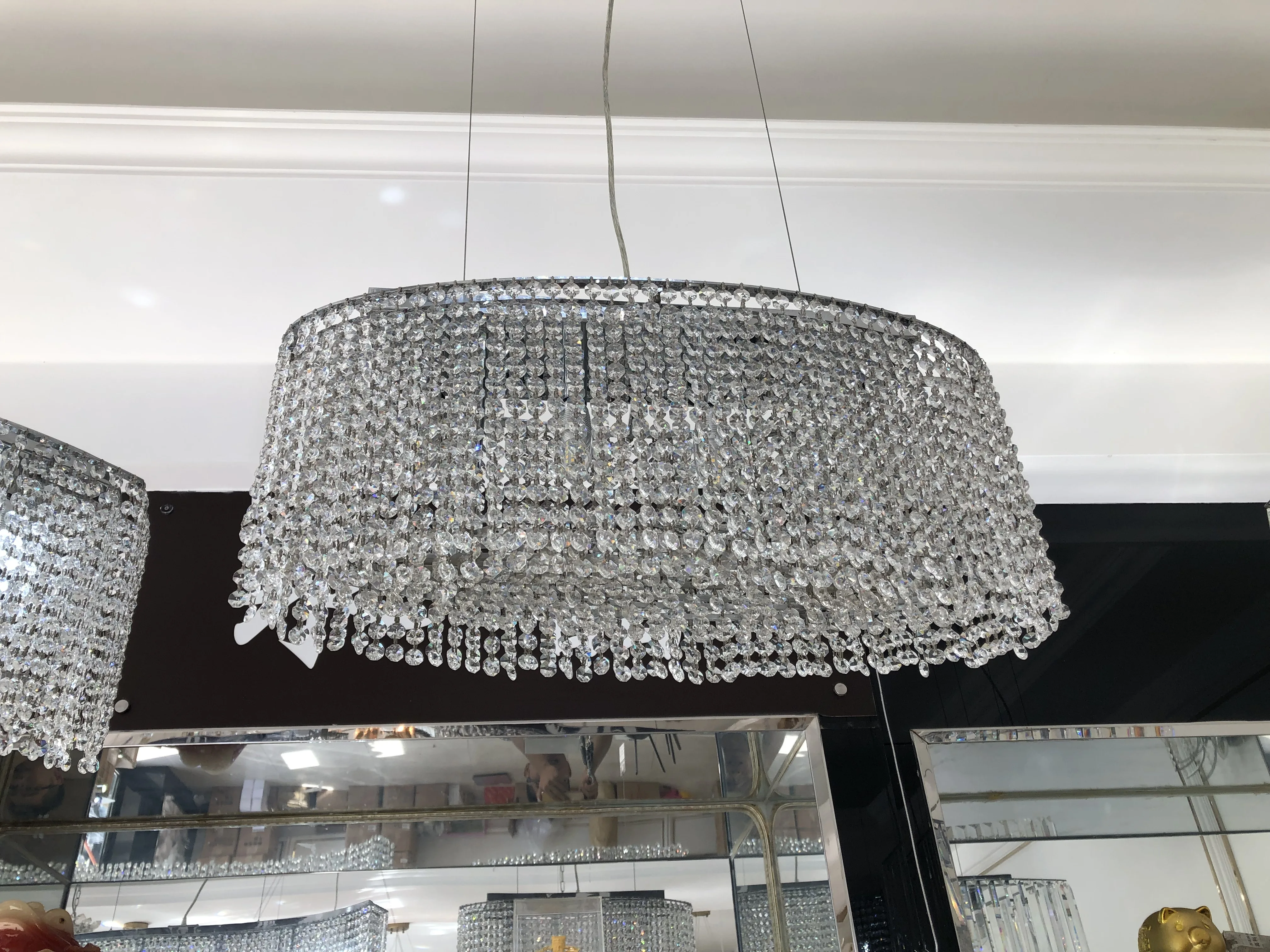 Современный роскошный светодиодный светильник K9 хрустальная люстра подвесные