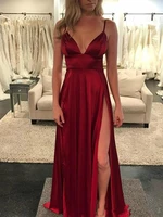 2019 simple dark red prom dresses v neck off the shoulder ruched satin custom made backless corset evening gowns formal dresses