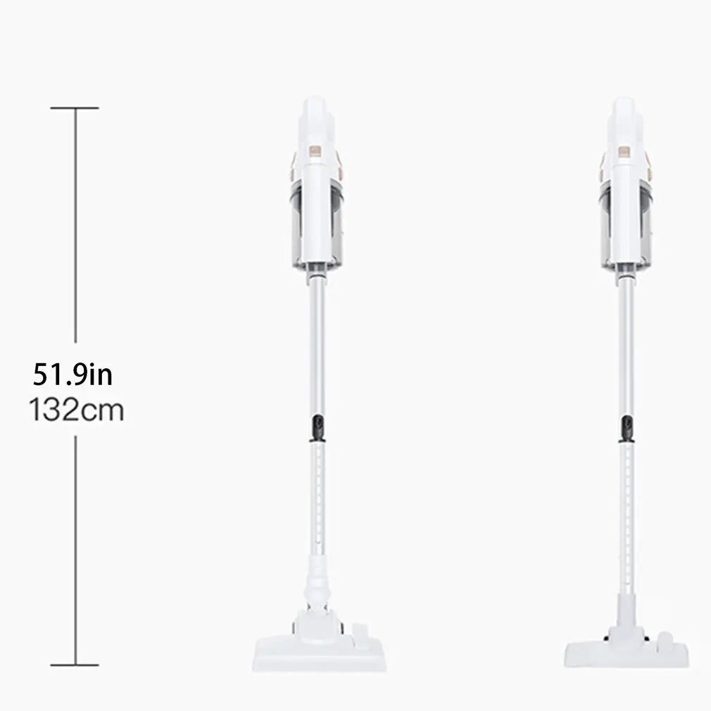 

10pcs/set Durable Convenient Wireless Handheld Vacuum Cleaner Low Noise Strong Suction Long Battery Life Vacuum Cleaner EU Plug