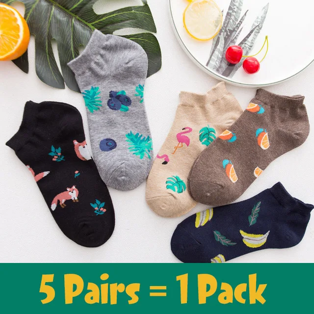 

5/8/10 Pairs/Pack Cartoon Happy Socks 58 Style Comics Heroes General Casual Men Socks