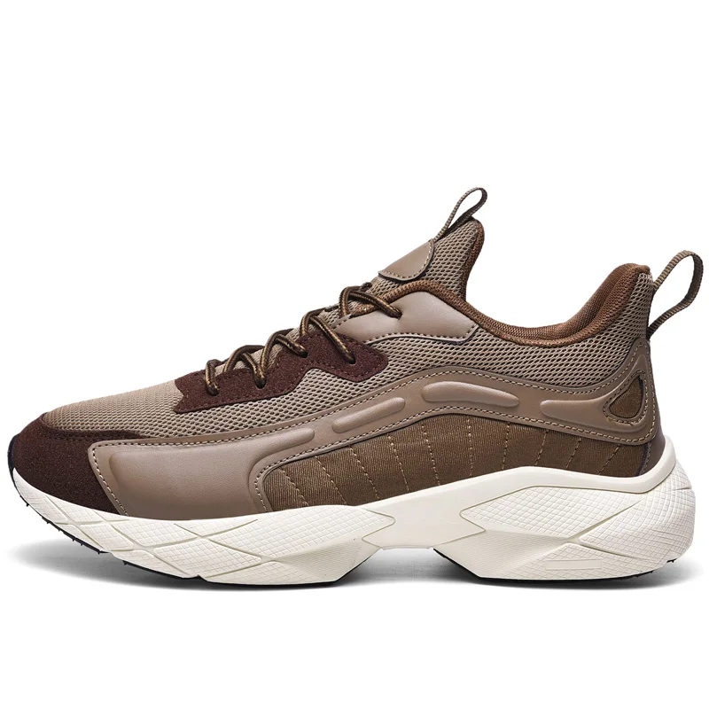 Кроссовки мужские спортивные повседневная обувь для бега увеличивающая рост