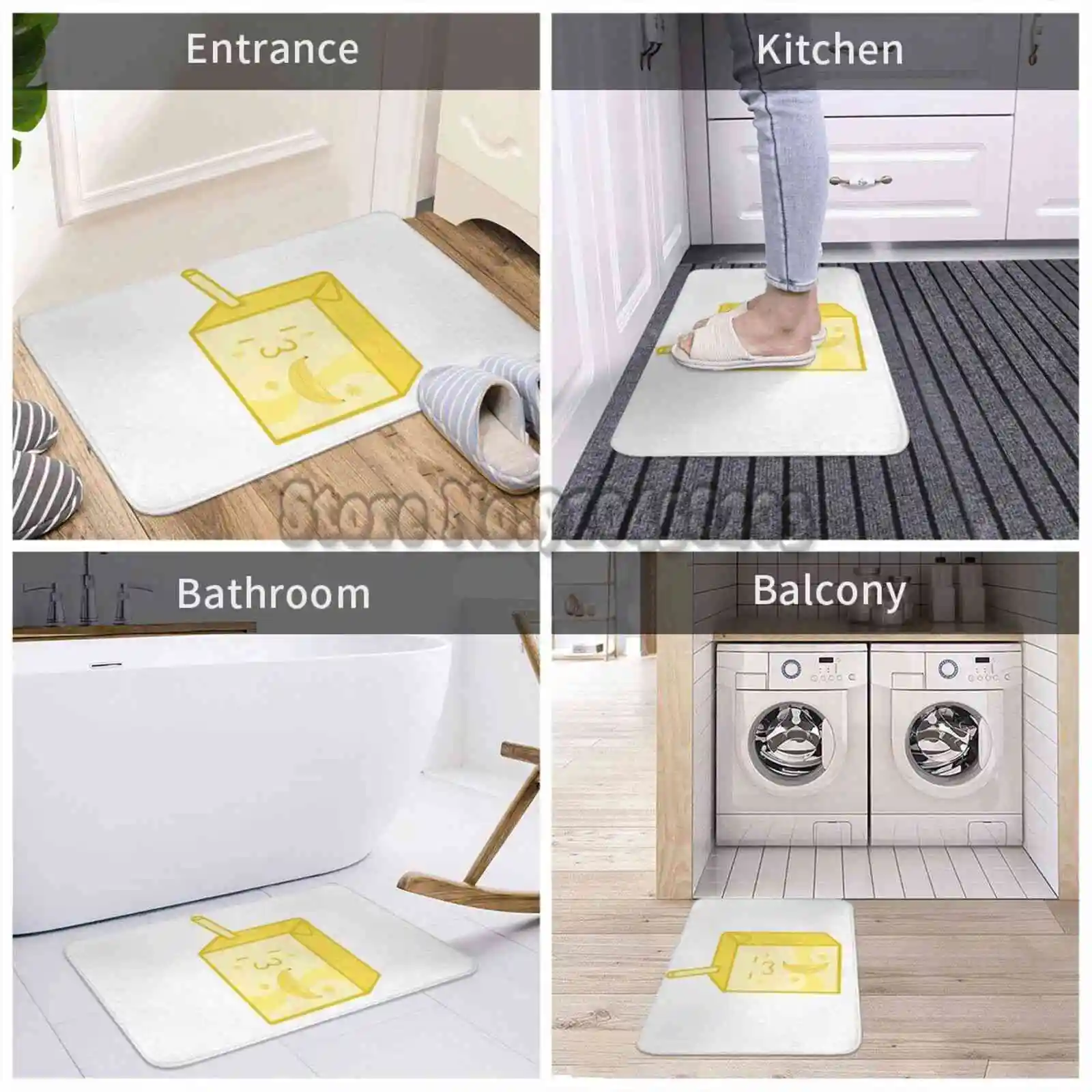 Напольный коврик декоративные дверные коврики для спальни кухни