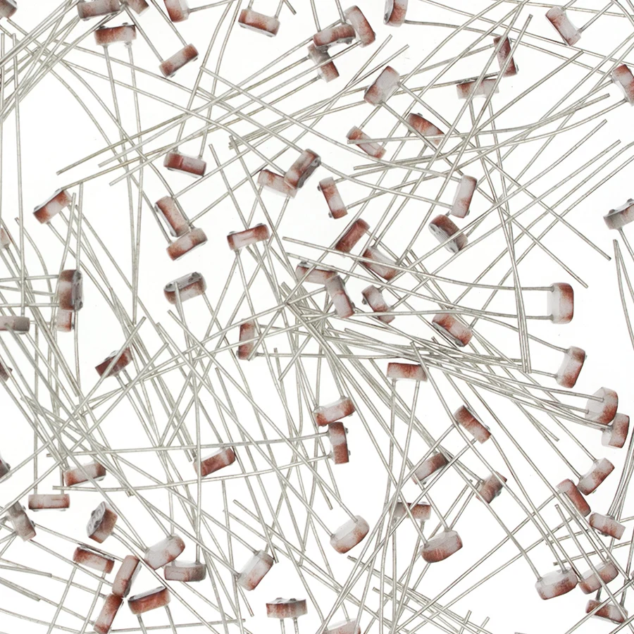 1000pcs 5528 Light Dependent Resistor LDR 5MM Photoresistor wholesale and retail Photoconductive resistance LDR5528 | Электронные