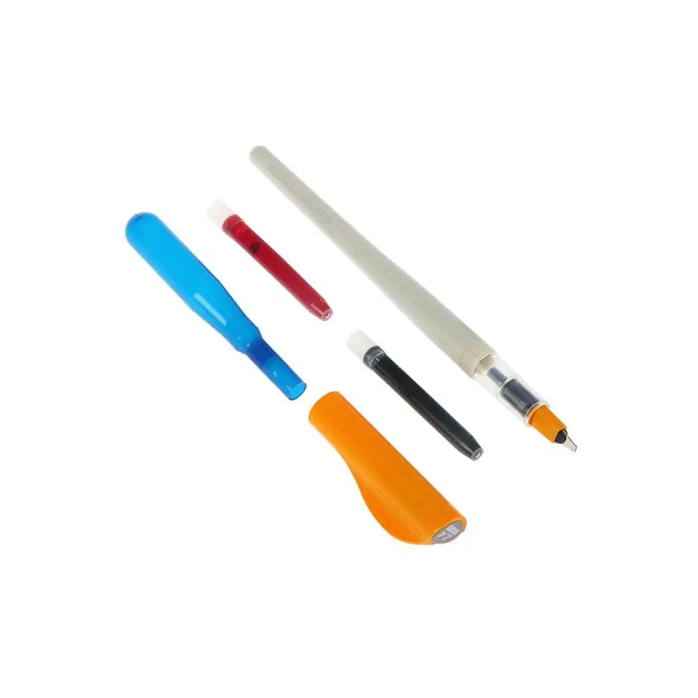 Ручка перьевая для каллиграфии Pilot Parallel Pen 2.4 мм картридж IC-P3 набор в футляре |