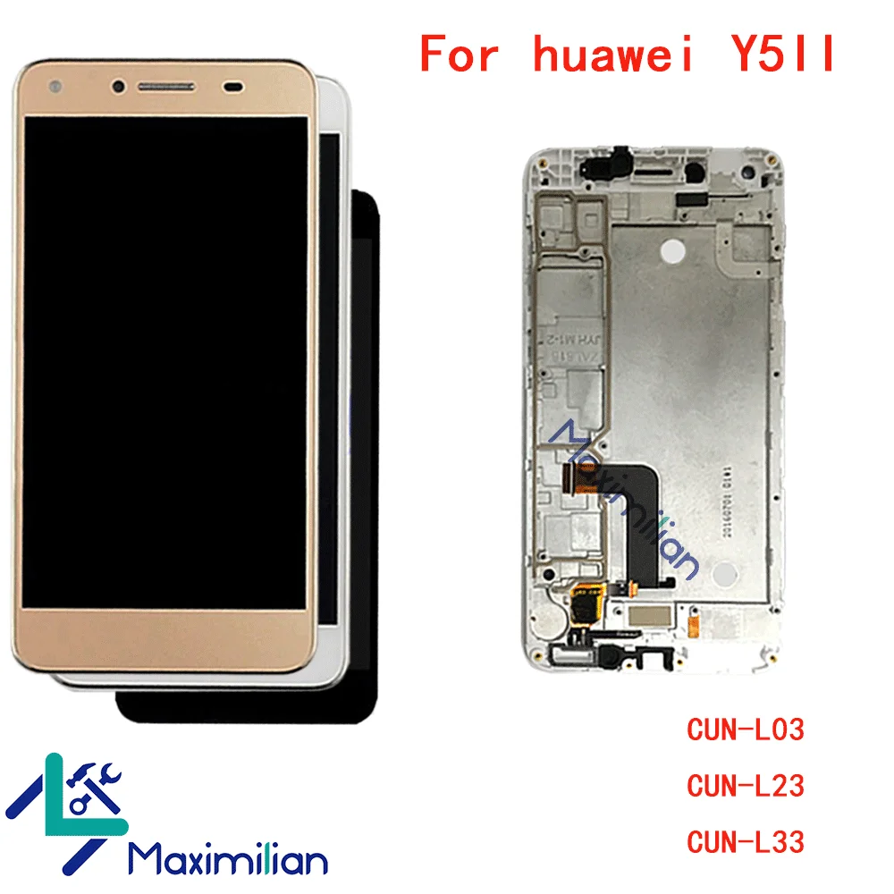 Для huawei Y5 II ЖК-дисплей сенсорный экран дигитайзер Y5II CUN U29 L21 L01 L02 L03 L22 L23 L33 для ЖК с