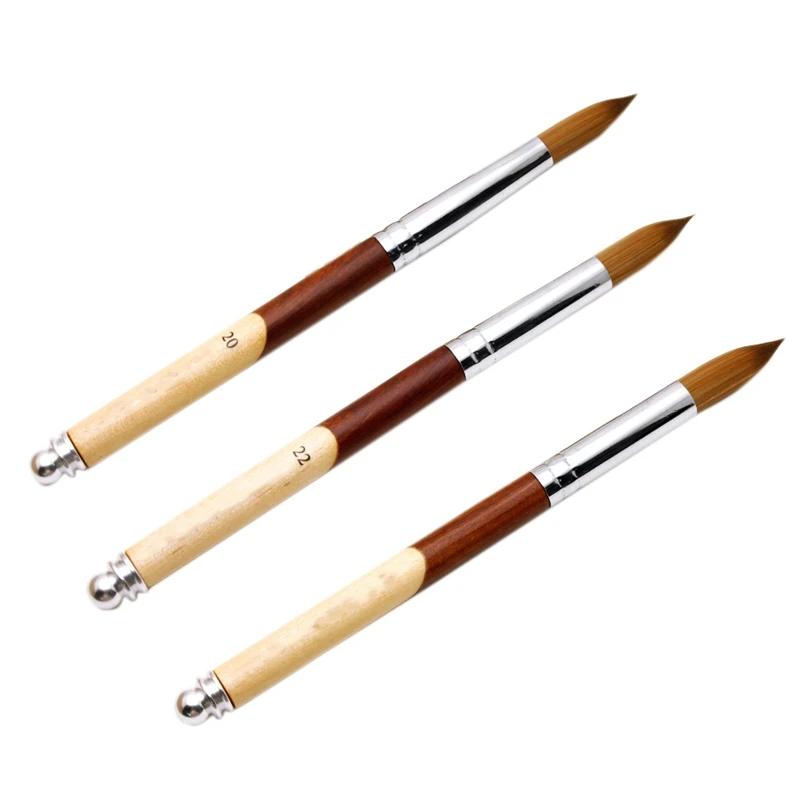 

Гелевая Кисть для дизайна ногтей, Гелевая Кисть для маникюра с деревянной планкой