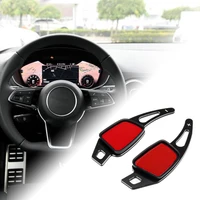 1pair replacement aluminum alloy car steering wheel paddle shifters for audi a1 a7q5