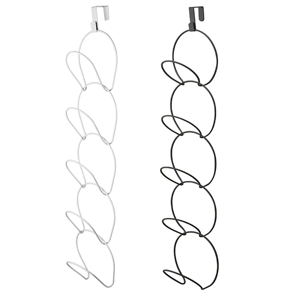 

Wardrobe Hat Hooks Iron Wire Over-the-door Stackable Hat Display Rack Bag Ties Scarf Hanging Storage Hooks Ring Placement Rack