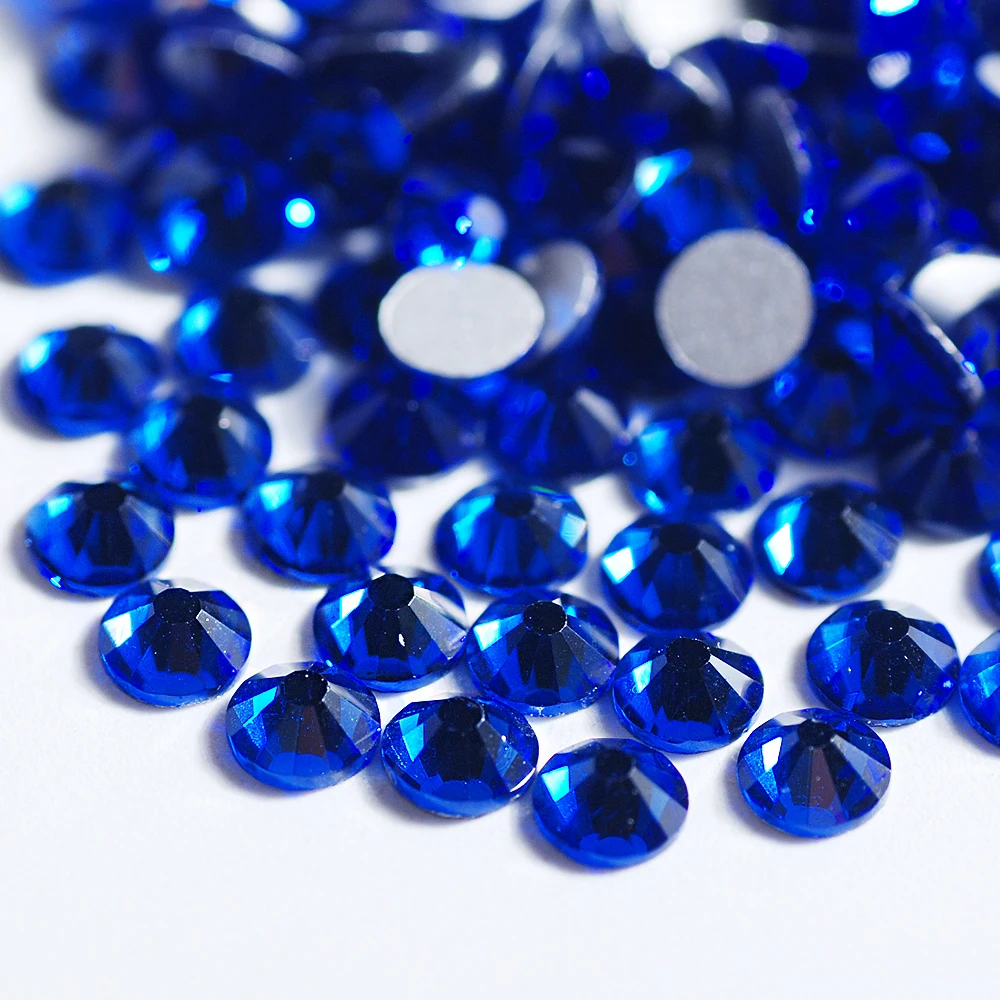Сапфировое стекло стразы s гальки для ногтей искусство кристаллы украшения