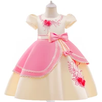 a line girls dresses knee length princess birthday party gowns children prom christmas clothes photography