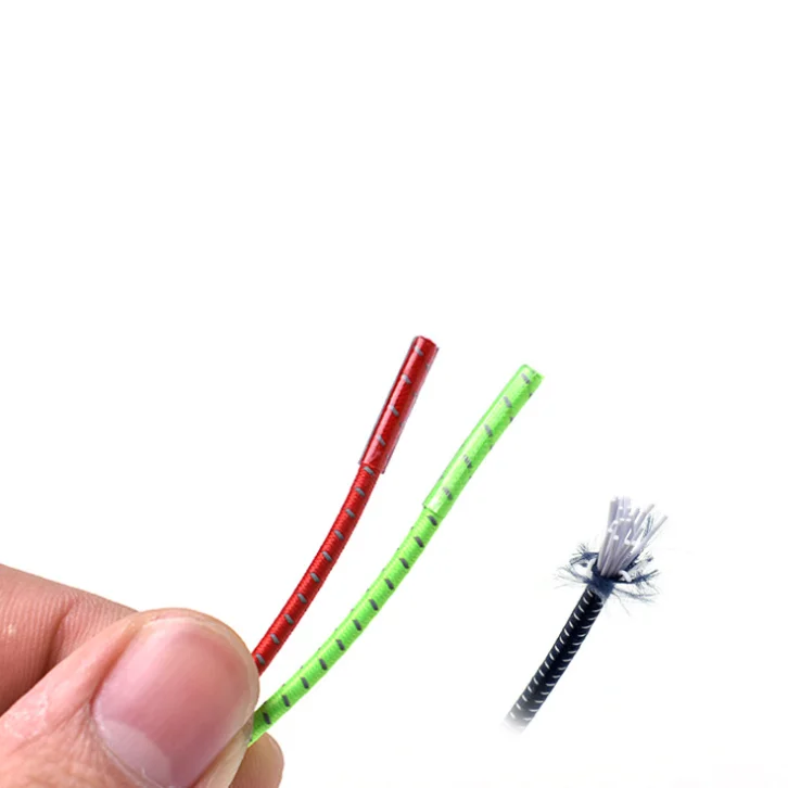 1 пара 25 цветов круглые эластичные латексные шнурки для обуви растягивающиеся