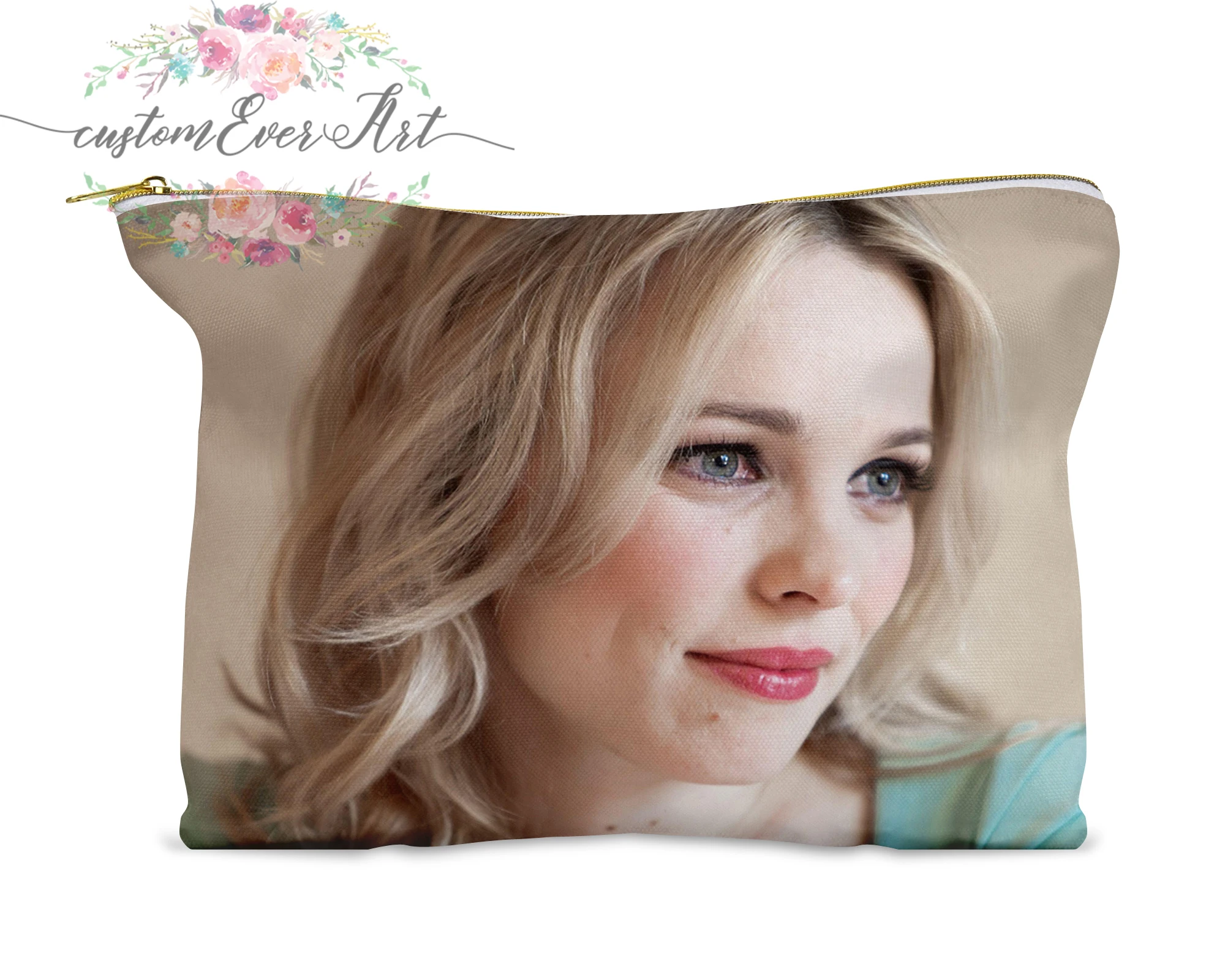 Косметичка Рэйчел McAdams персонализированная маленькая сумочка для макияжа