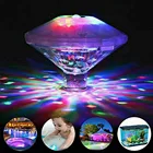 Плавающий подводный светильник для бассейна, RGB, погружной светодиодный светильник для дискотеки и вечеринки, светящееся освещение для бассейна, горячей ванны, Детский Светильник для ванной