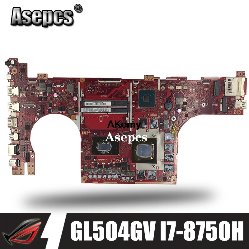 GL504GV материнская плата для ASUS ROG STRIX HERO II GL504GW GL504 GL504GM GL504GS ноутбука I7 8750H | Отзывы и видеообзор