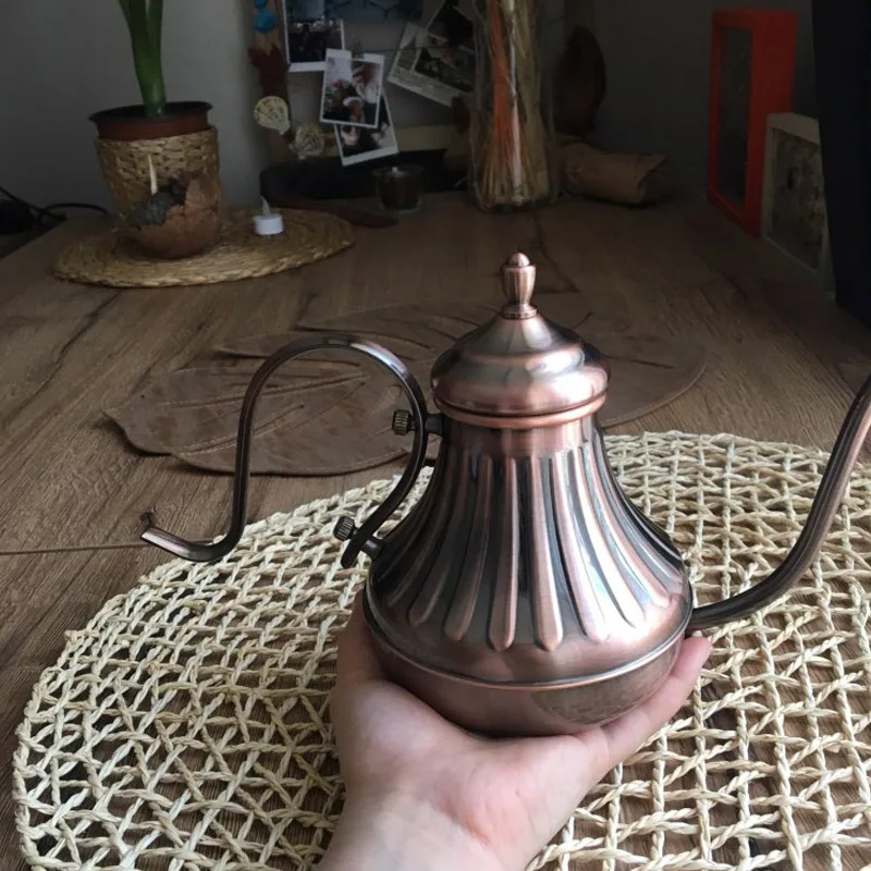 420 мл 650 гусиная шея чайник Королевский прекрасный рот кофейник 304 нержавеющая