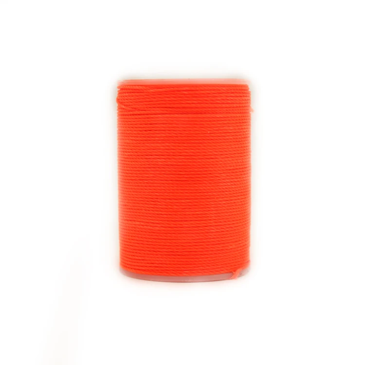fluorescein red Распродажа DIY диаметр 0,55 мм кожаная круглая Вощеная швейная нить ручная прошитая полиэфирная круглая Вощеная цветная нить 40 цветов - Цвет: fluorescein red