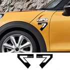 2 шт., автомобильные наклейки на крылья для Mini Cooper R56 R57 R58 R50 R52 R53 R59 R61 R60 F60 F55 F56 F54 Seven 7